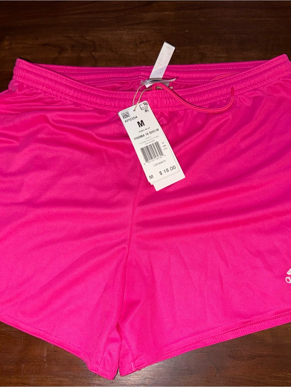 adidas Women's Hot Pink Athletic Shorts